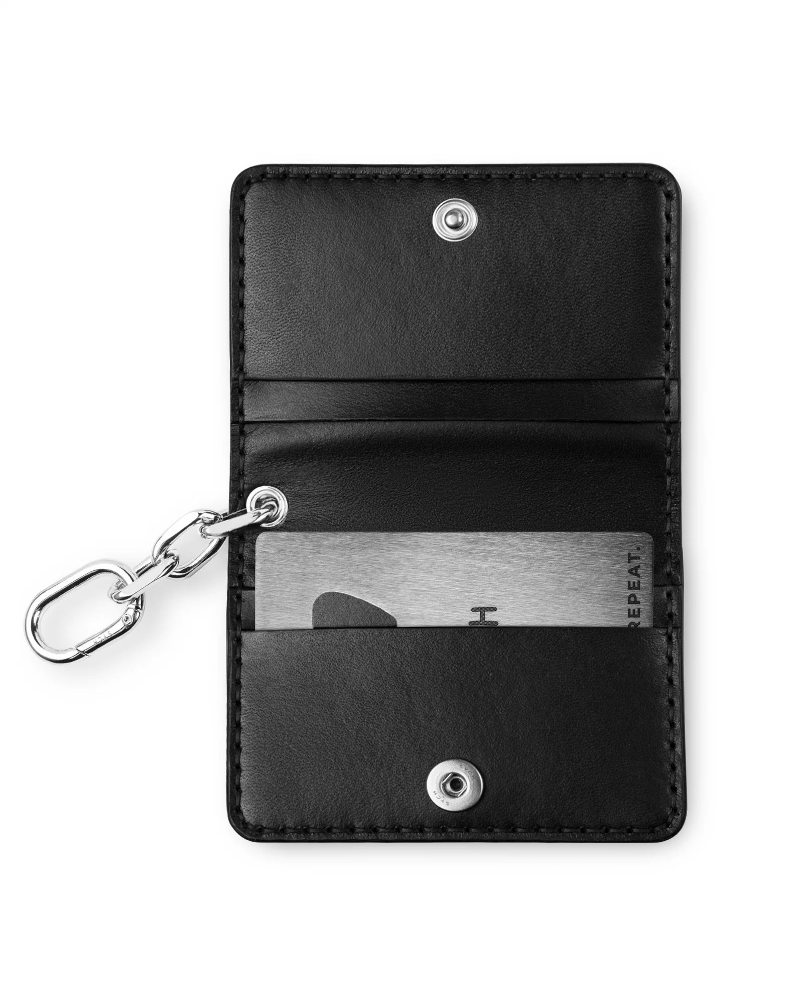 CARDHOLDER BLACK CARABINER