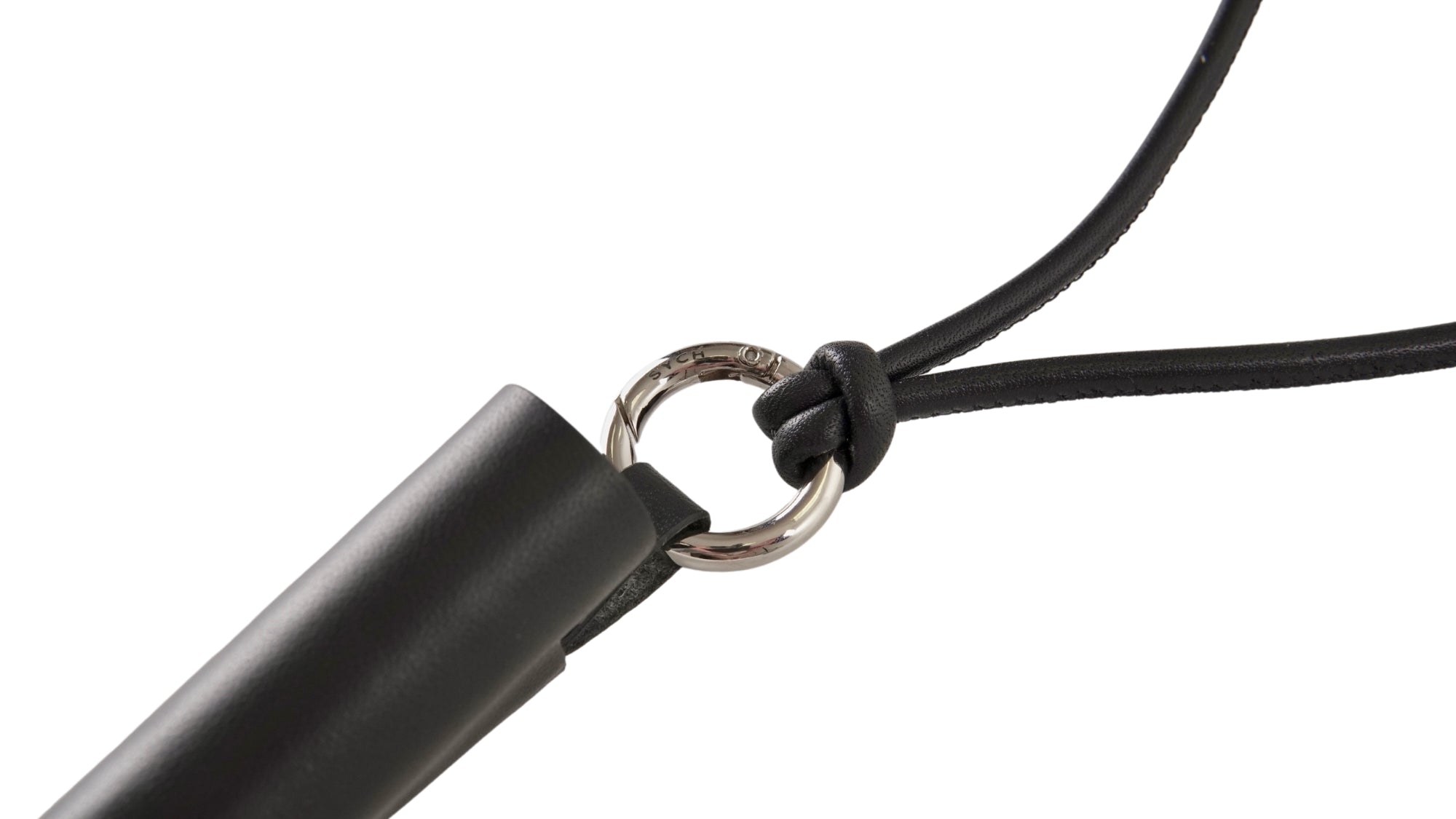 Leather lighter case necklace