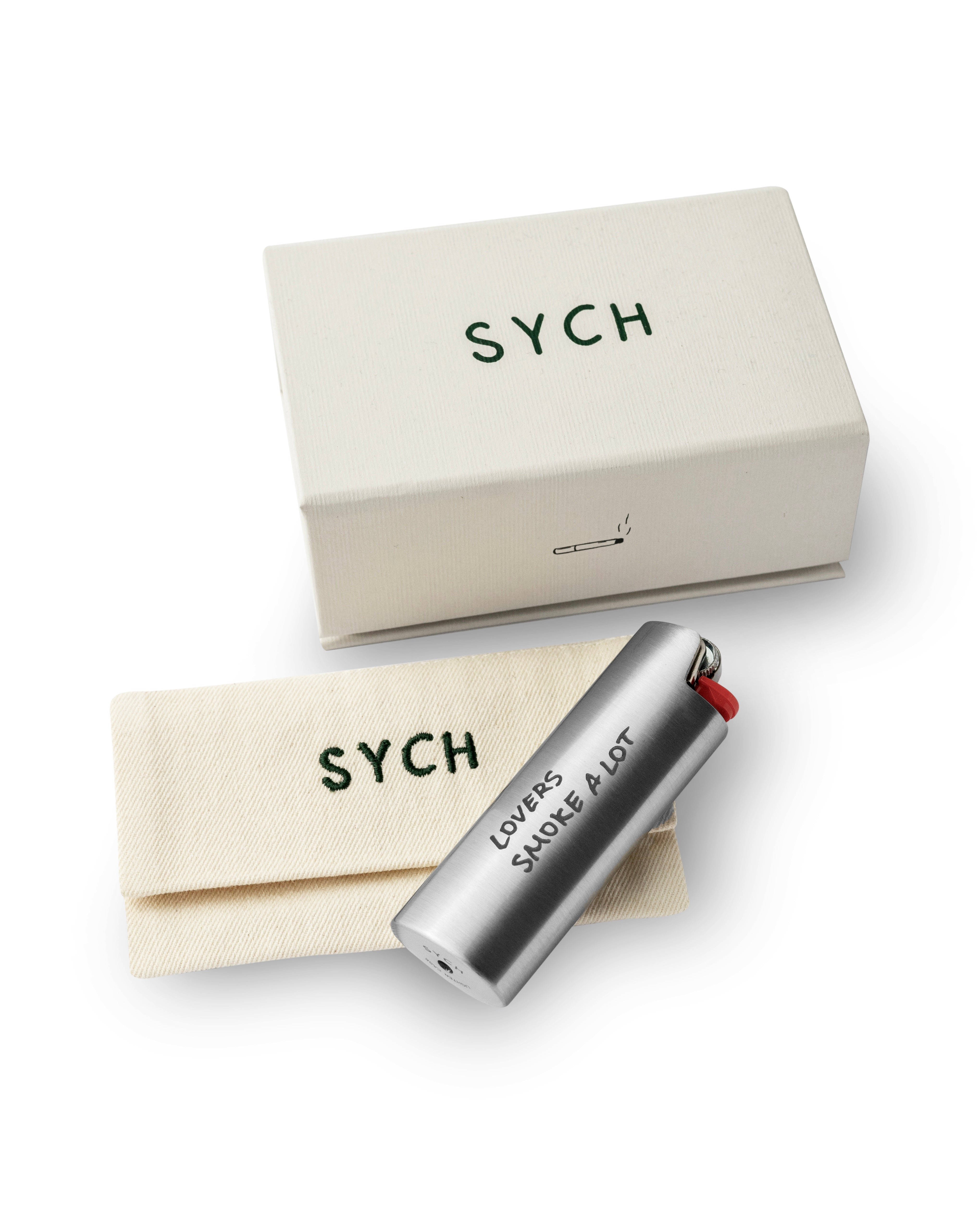 КЕЙС ДЛЯ ЗАПАЛЬНИЧКИ "LOVERS SMOKE A LOT"